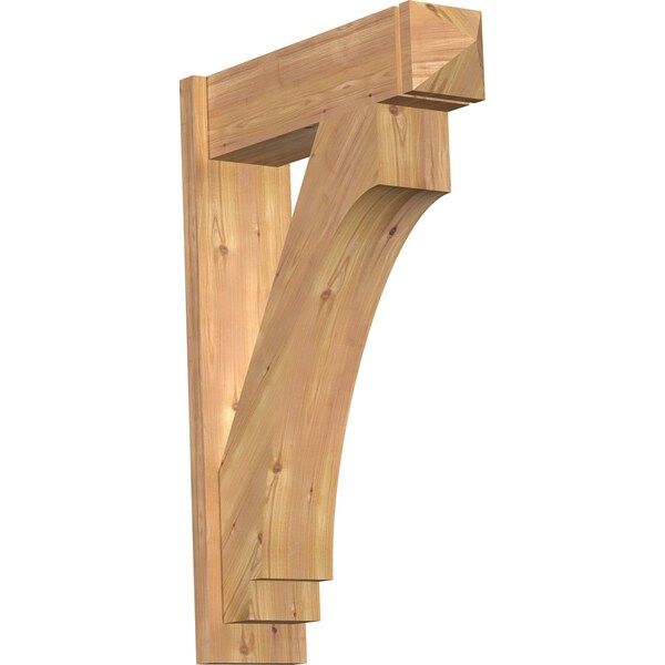 Ekena Millwork Imperial Arts & Crafts Smooth Outlooker, Western Red Cedar, 7 1/2"W x 26"D x 38"H OUT08X26X38IMP03SWR - main